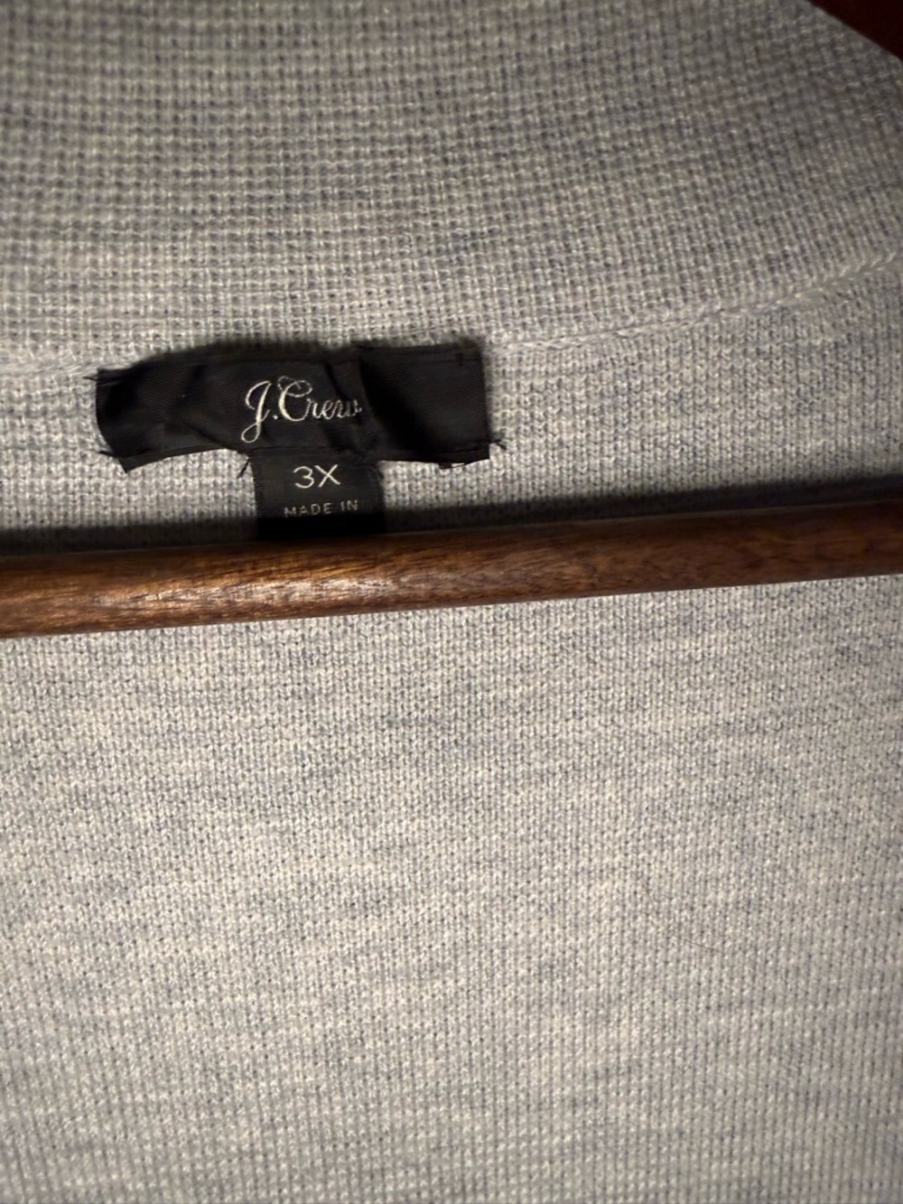 J. Crew Light Gray Open-Front Long Coatigan - Picture 3 of 6